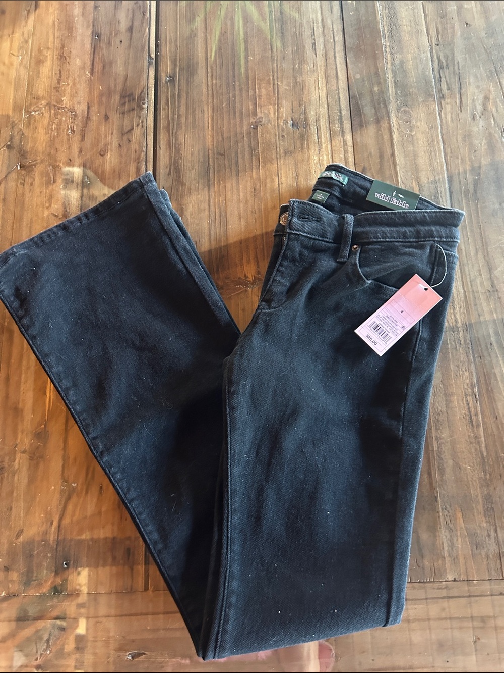 wild fable Black Flared Jeans - Picture 1 of 3